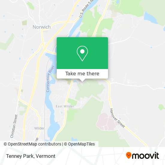 Mapa de Tenney Park