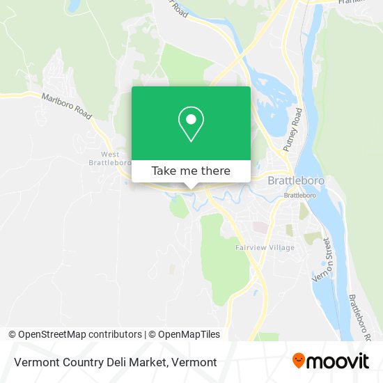 Vermont Country Deli Market map