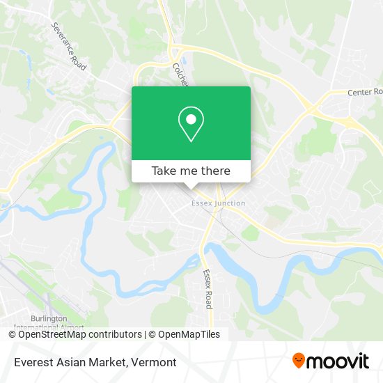 Everest Asian Market map