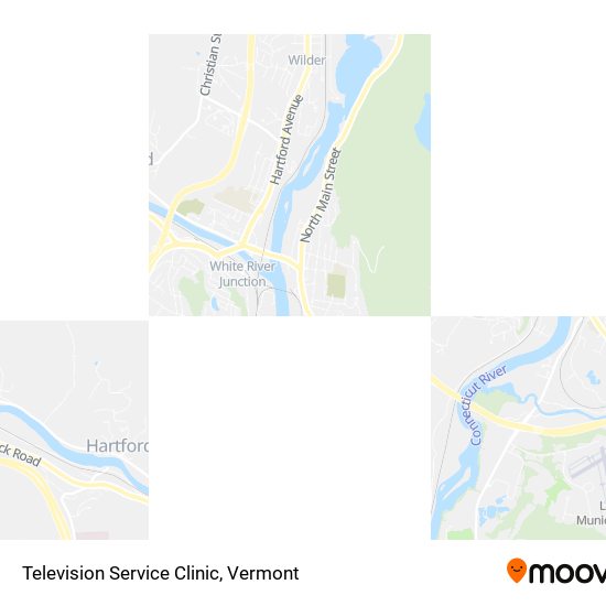 Television Service Clinic map