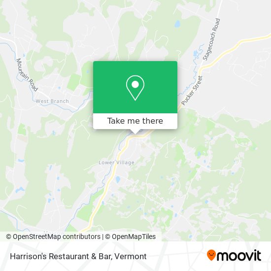Harrison's Restaurant & Bar map