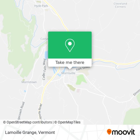 Mapa de Lamoille Grange