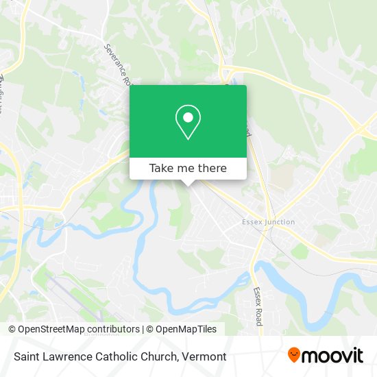 Saint Lawrence Catholic Church map