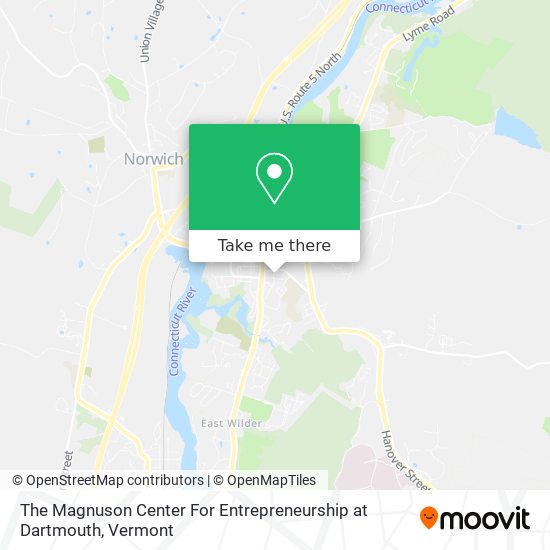 Mapa de The Magnuson Center For Entrepreneurship at Dartmouth