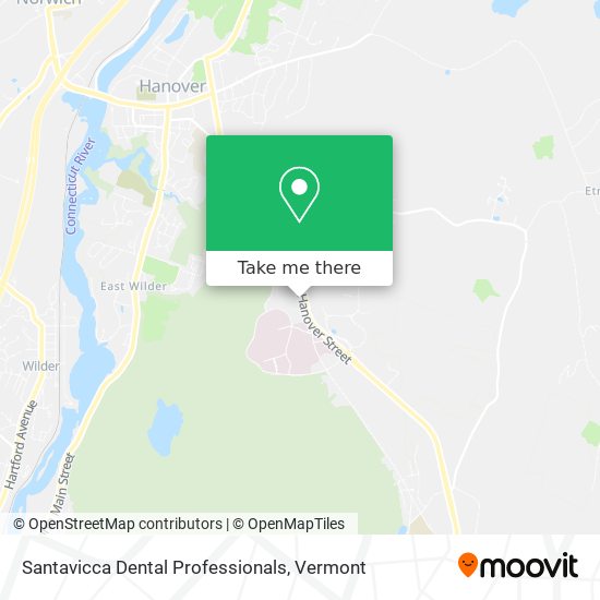 Santavicca Dental Professionals map