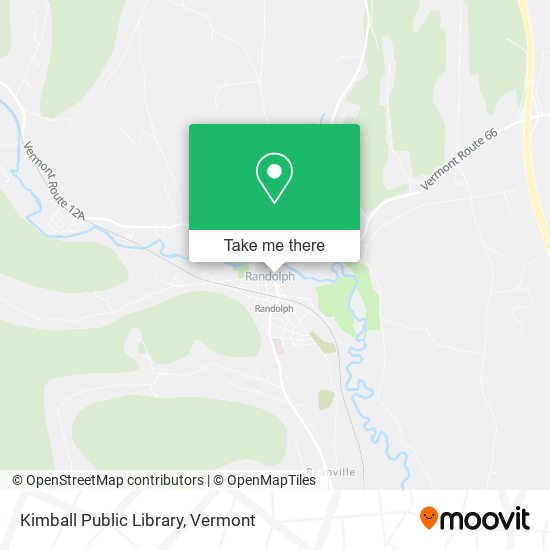 Kimball Public Library map