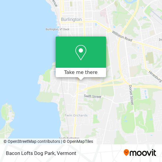 Bacon Lofts Dog Park map