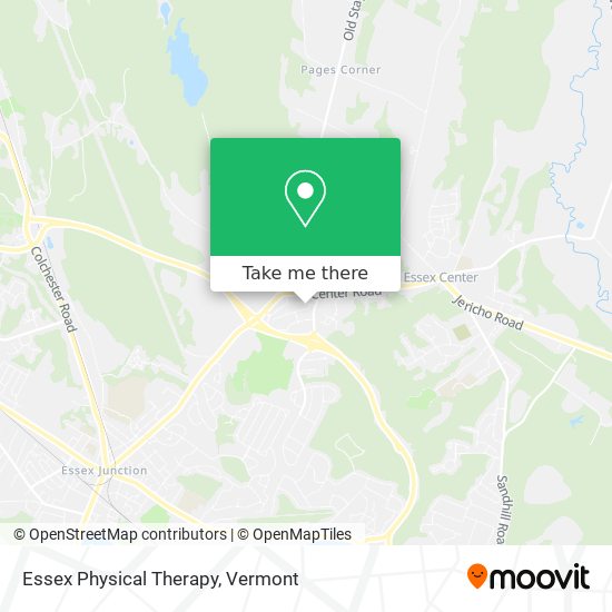 Mapa de Essex Physical Therapy