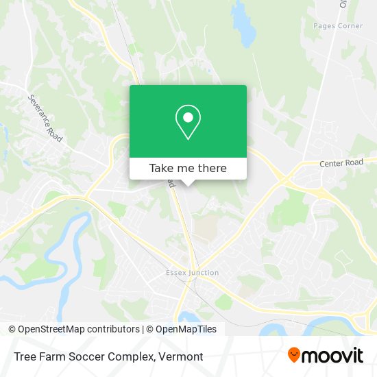 Tree Farm Soccer Complex map