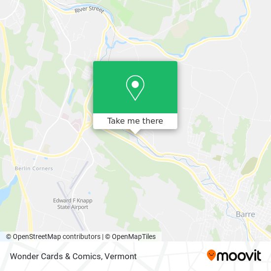 Wonder Cards & Comics map