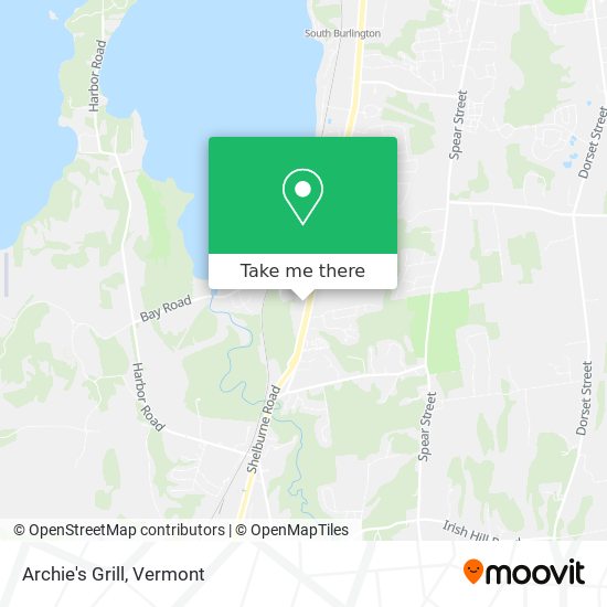Archie's Grill map
