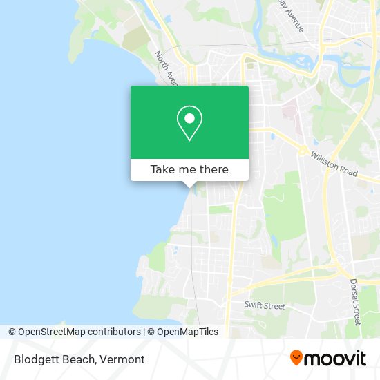 Blodgett Beach map