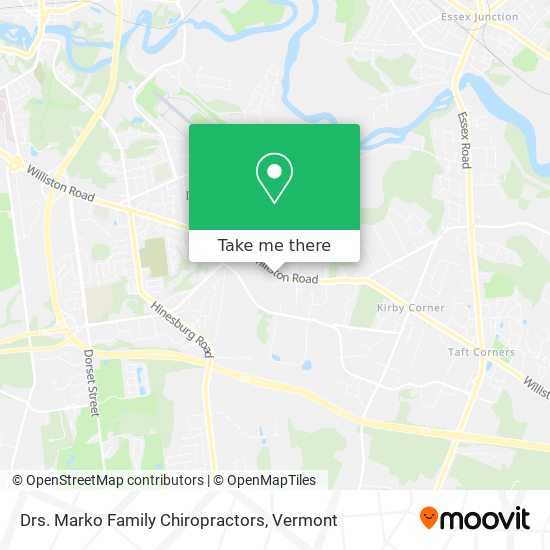 Drs. Marko Family Chiropractors map