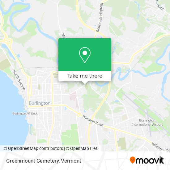 Greenmount Cemetery map