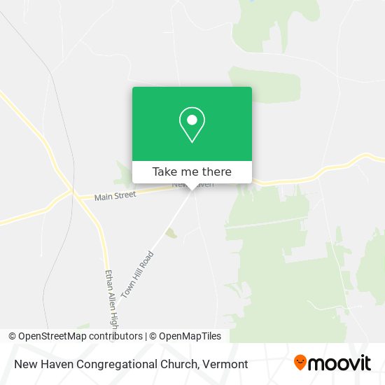 New Haven Congregational Church map