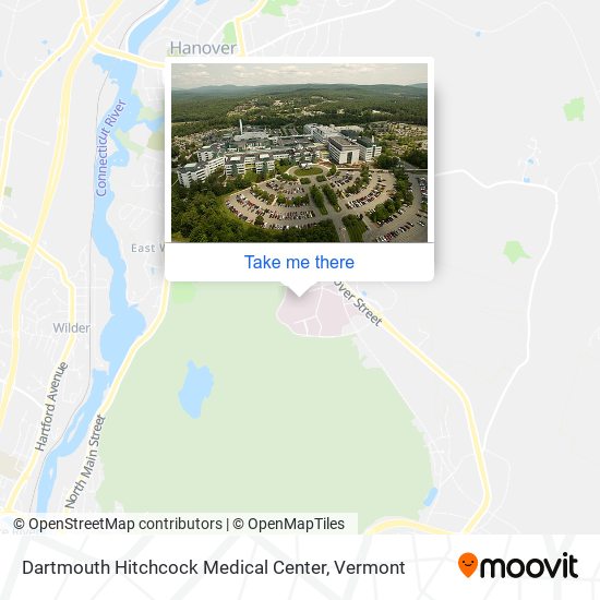 Dartmouth Hitchcock Medical Center map