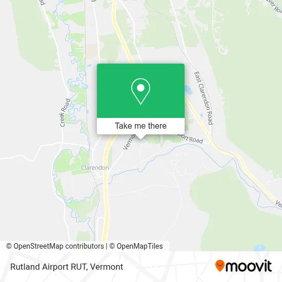 Rutland Airport RUT map