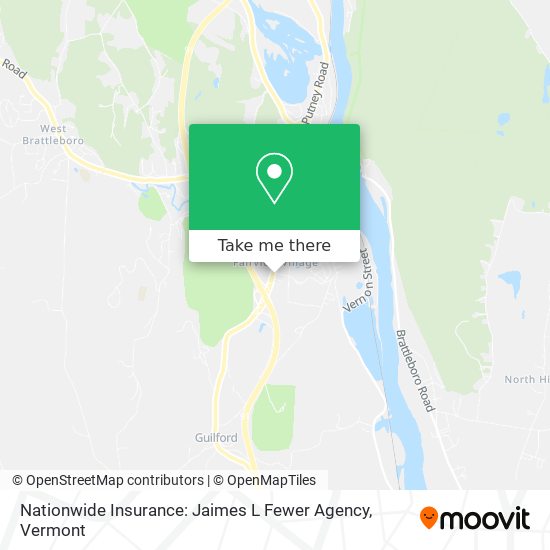 Nationwide Insurance: Jaimes L Fewer Agency map