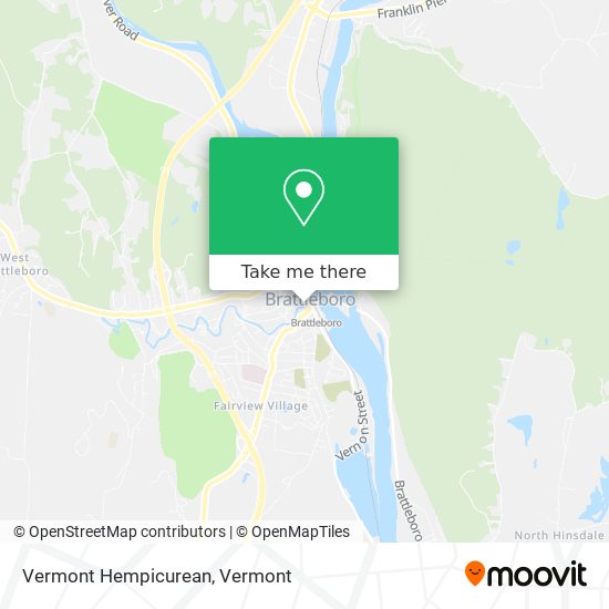 Vermont Hempicurean map
