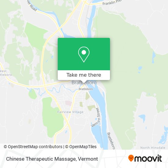 Chinese Therapeutic Massage map
