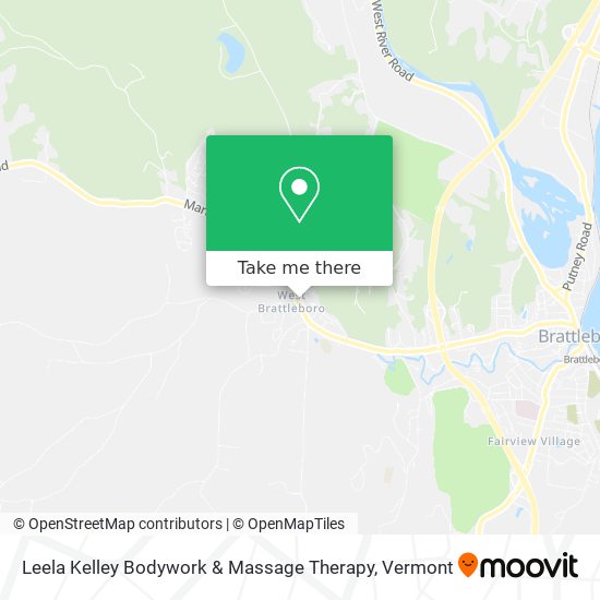 Leela Kelley Bodywork & Massage Therapy map