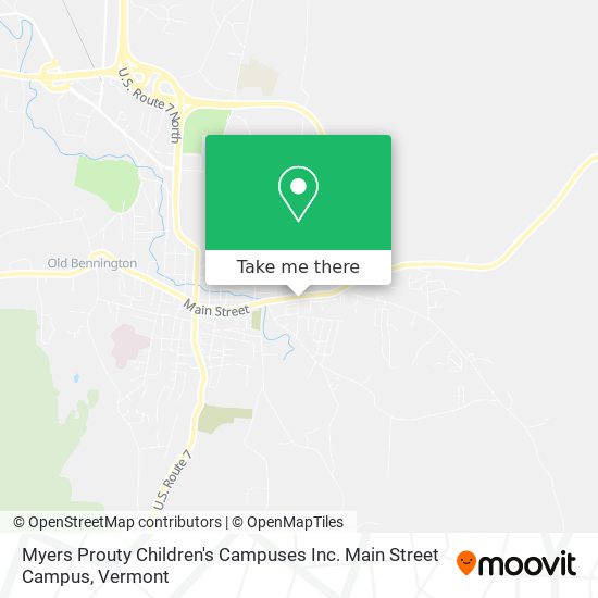 Mapa de Myers Prouty Children's Campuses Inc. Main Street Campus