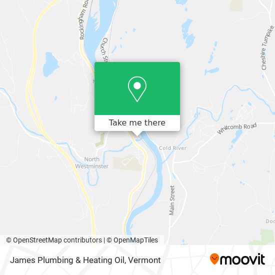 Mapa de James Plumbing & Heating Oil