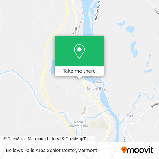 Bellows Falls Area Senior Center map