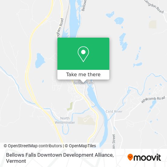 Mapa de Bellows Falls Downtown Development Alliance
