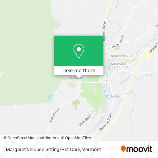 Margaret's House Sitting / Pet Care map