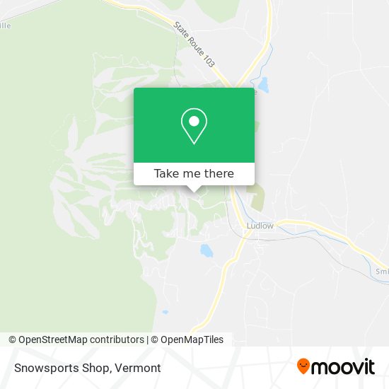 Mapa de Snowsports Shop