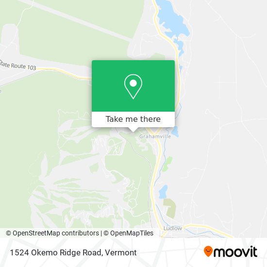 1524 Okemo Ridge Road map