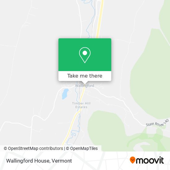 Wallingford House map