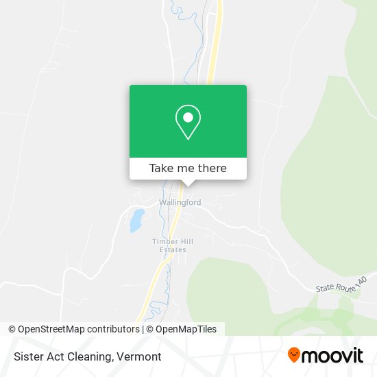 Sister Act Cleaning map