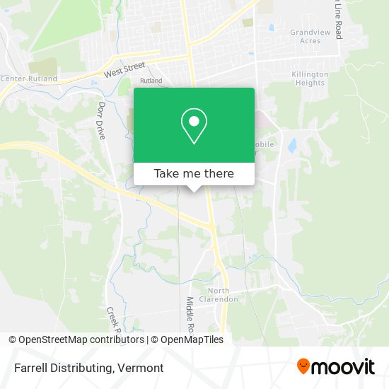 Mapa de Farrell Distributing