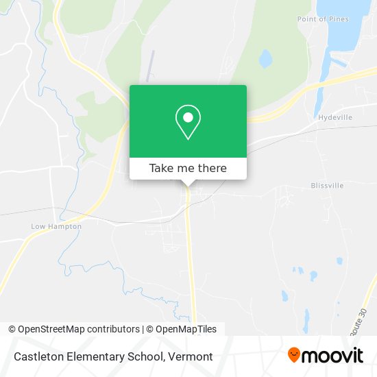 Mapa de Castleton Elementary School