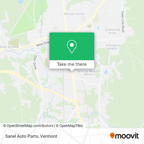 Sanel Auto Parts map