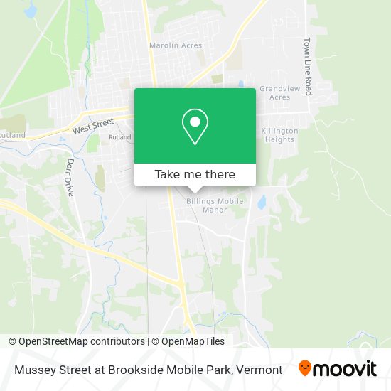 Mapa de Mussey Street at Brookside Mobile Park