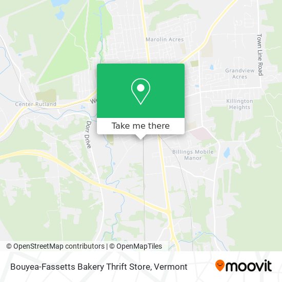 Mapa de Bouyea-Fassetts Bakery Thrift Store