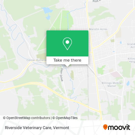 Riverside Veterinary Care map
