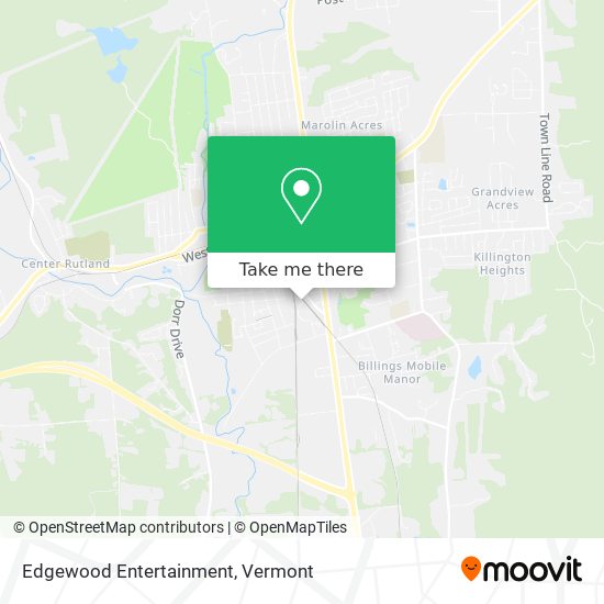 Edgewood Entertainment map