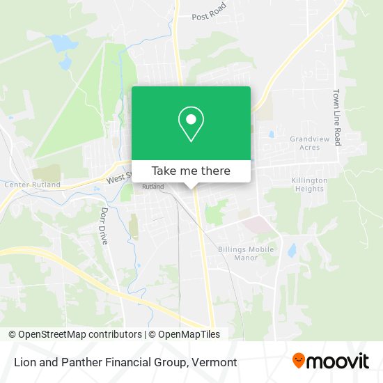 Lion and Panther Financial Group map