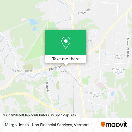 Margo Jones - Ubs Financial Services map