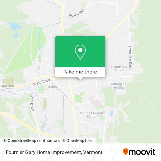 Fournier Gary Home Improvement map