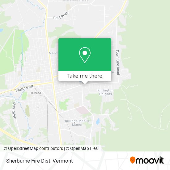 Mapa de Sherburne Fire Dist