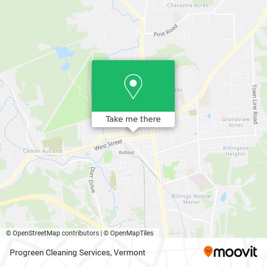 Mapa de Progreen Cleaning Services