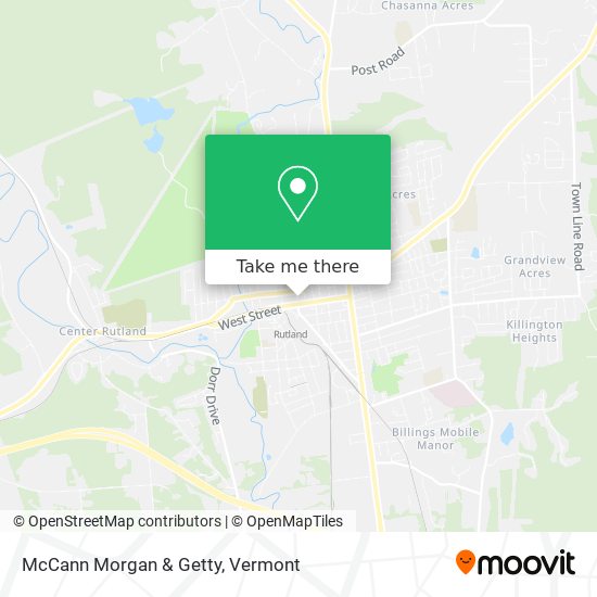 McCann Morgan & Getty map