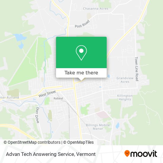 Advan Tech Answering Service map