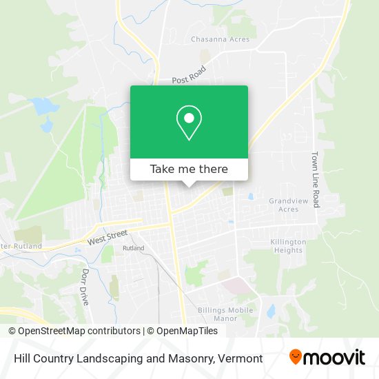 Hill Country Landscaping and Masonry map