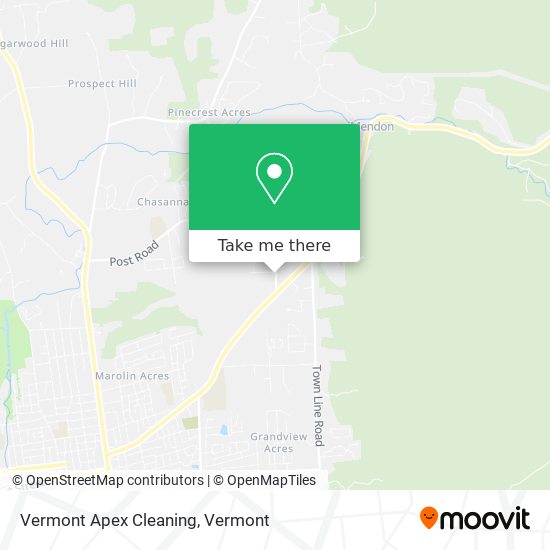 Vermont Apex Cleaning map